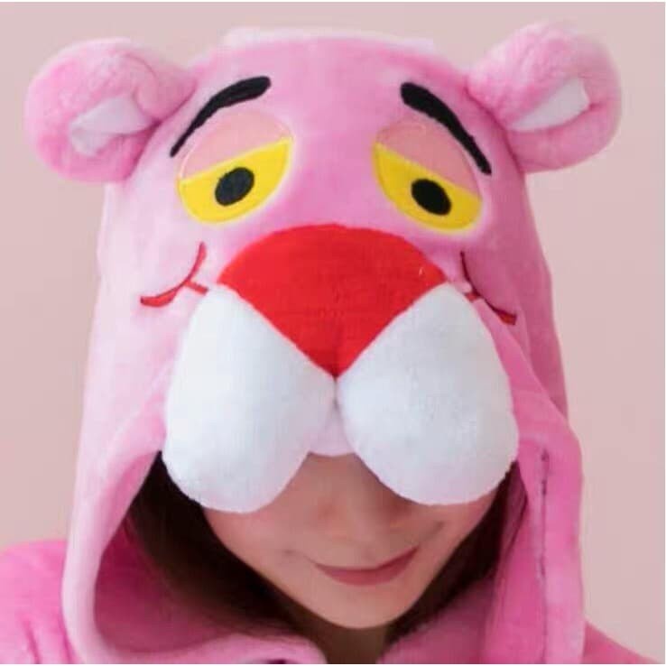 BAJU ONESIE ANAK BONEKA PINK PANTHER HARIMAU TIGER PIYAMA KOSTUM TIDUR