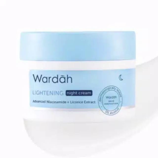 Wardah Lightening Day Cream 30gr Krim Siang Pelembab Wajah Wardah