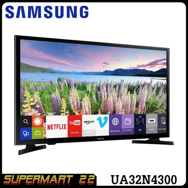 Penawaranspesial Samsung TV LED 32 inch UA32N4300 USB HD Smart TV QUAD CORE HDMI Terlaris
