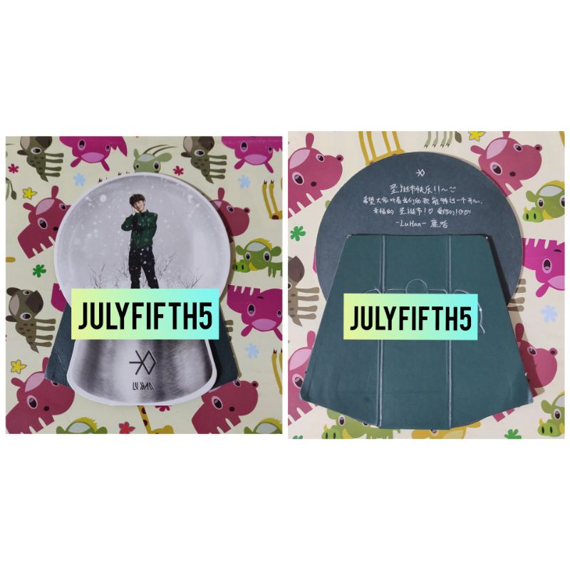 EXO LUHAN MIRACLE IN DECEMBER SNOWGLOBE