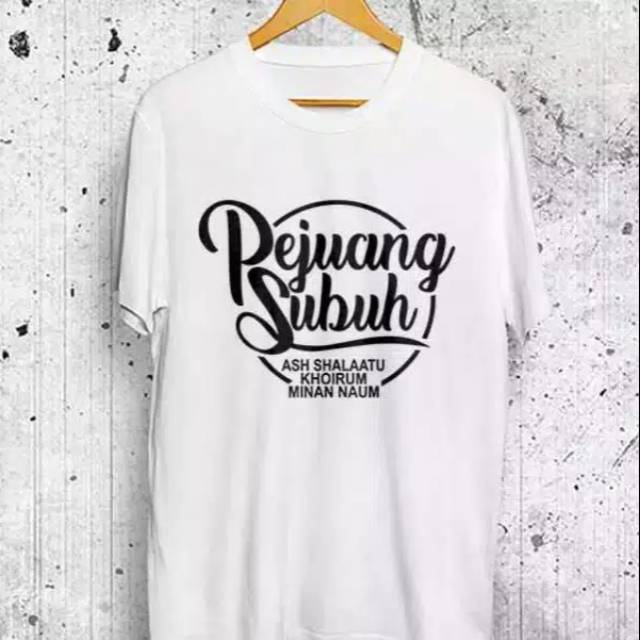 KAOS PEJUANG SUBUH.  KAOS PEJUANG RUPIAH KAOS COSTUME