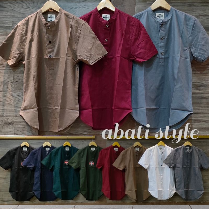 Koko Pria Kasual Distro Original Terbaru Dan Terlaris Brother Bross/Aboki/Anything. KEMKO Kemeja Kok