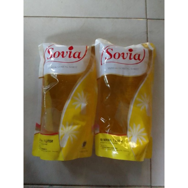 

Minyak goreng 1 lt Sovia