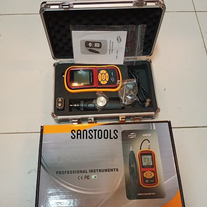 Jual Benetech GM63B Vibrasi Meter Vibration Tester Alat Cek Getaran ...