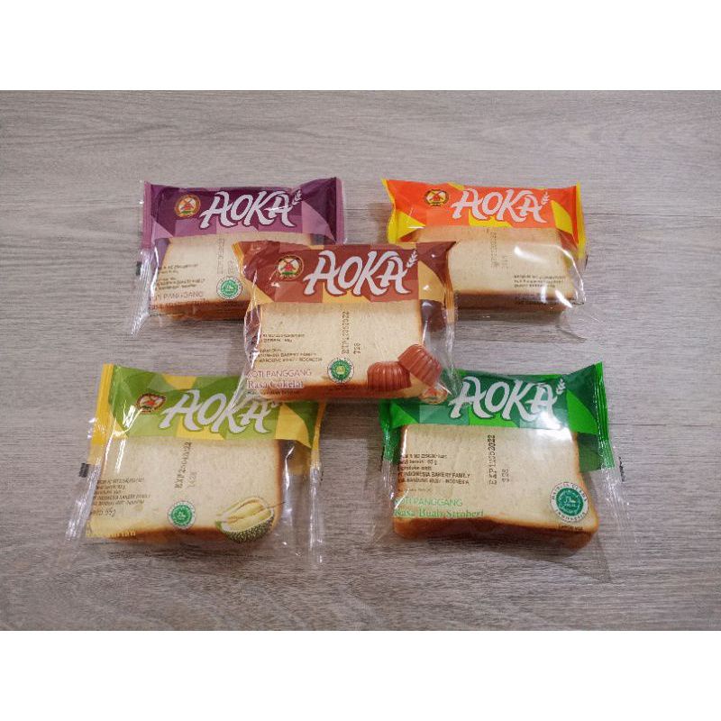 

Lezatsehat - Aoka Roti Panggang Lembut Tersedia Bermacam Rasa