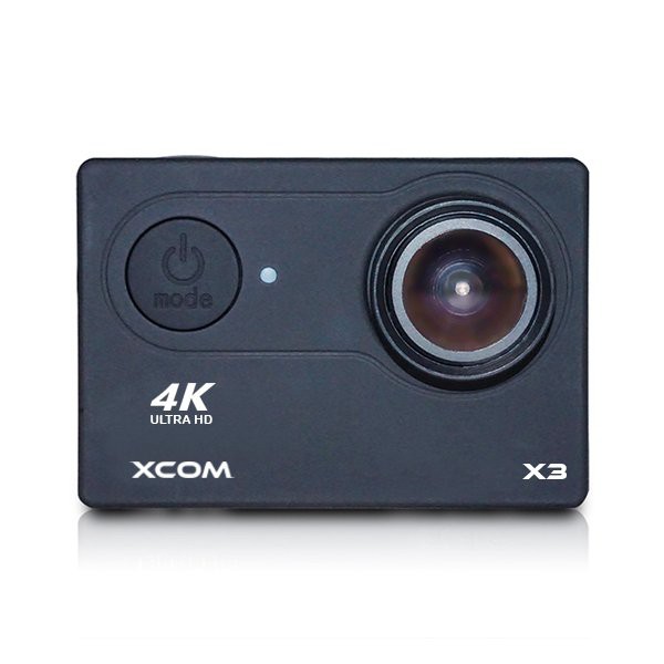 Onix XCOM X3 Action Camera 4K Ultra HD 16MP WIFI HITAM Carton Box Gratis Battery 900 Mah