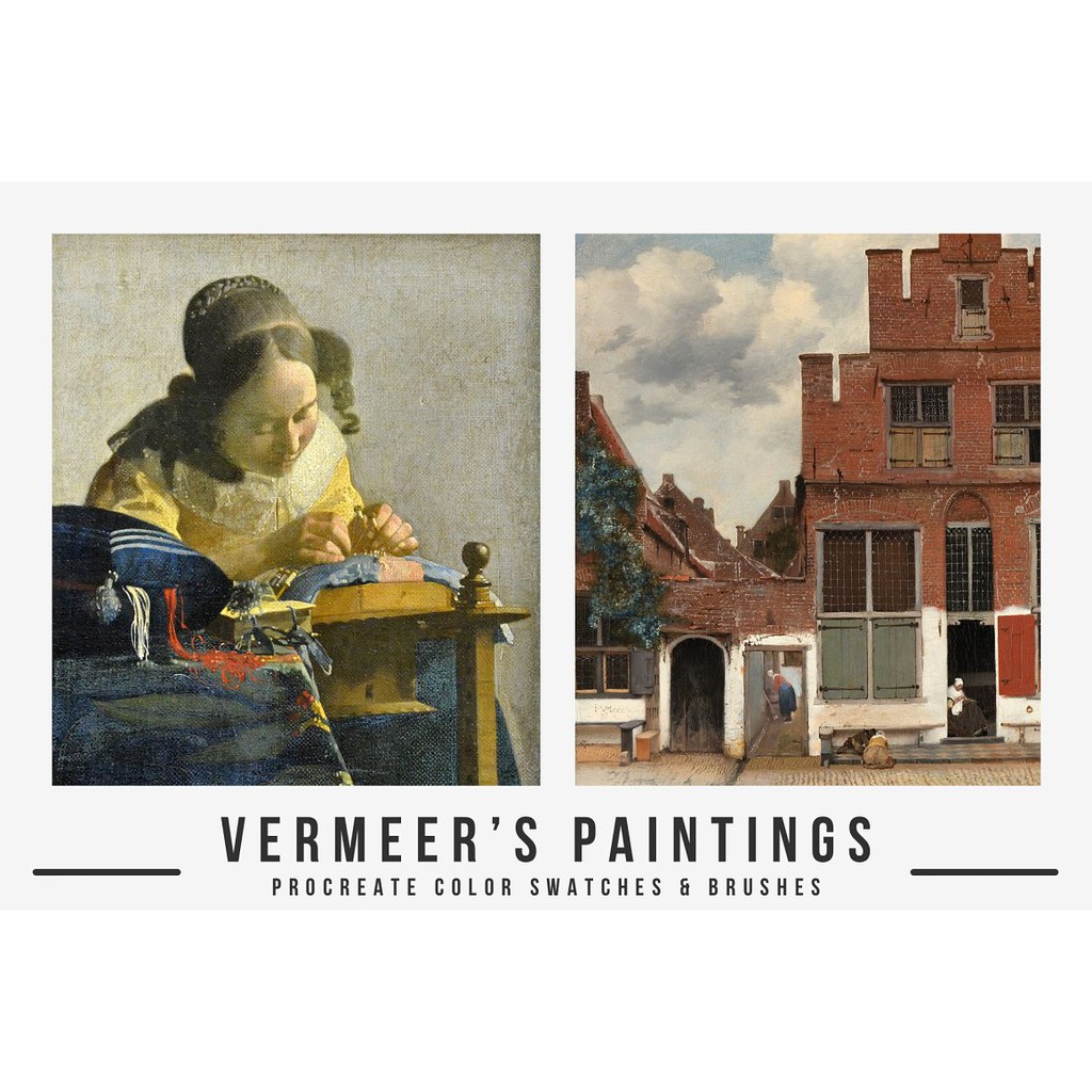 Procreate Brush - Vermeer's Art