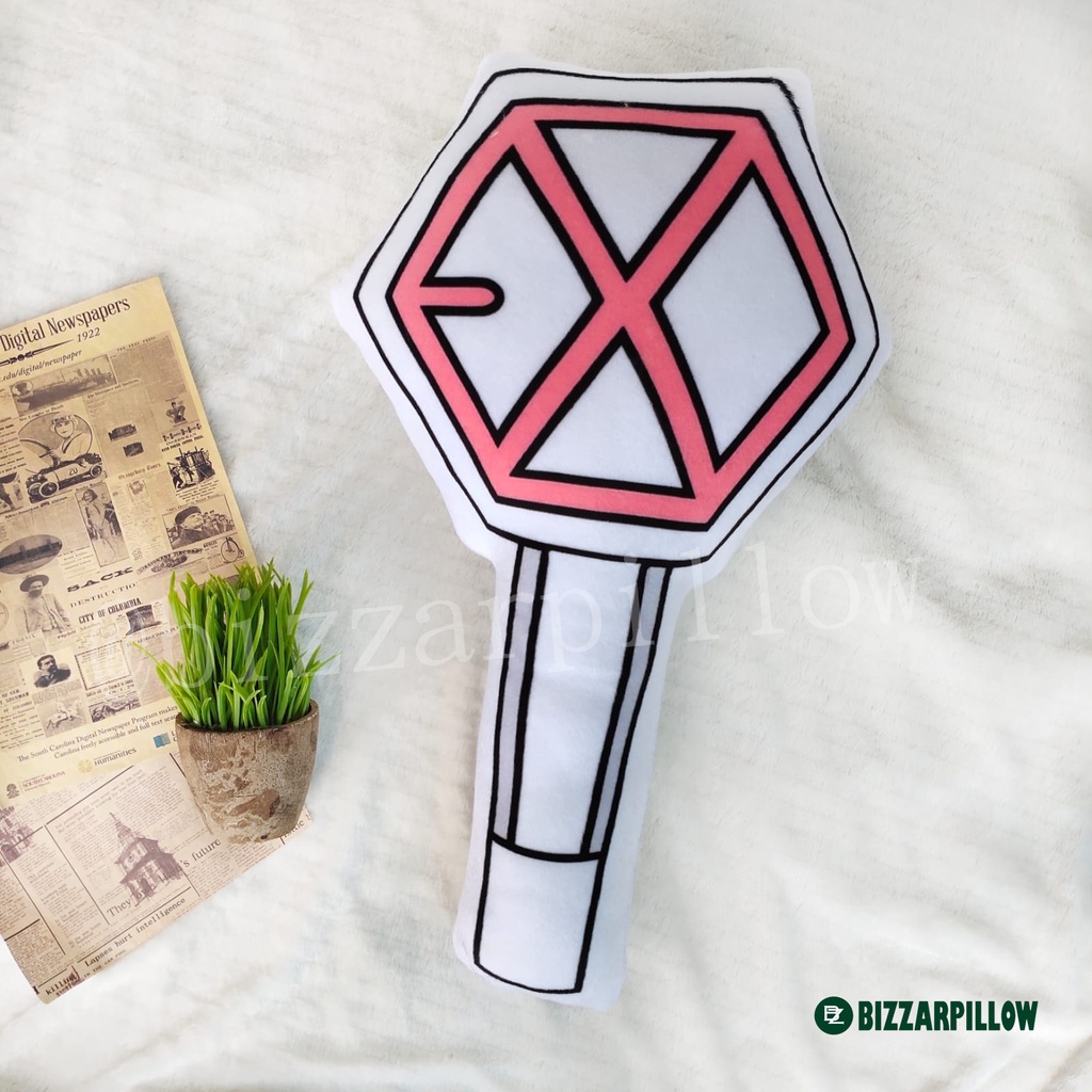 Bizzarpillow Bantal Lightstick Kpop Custom BZ196