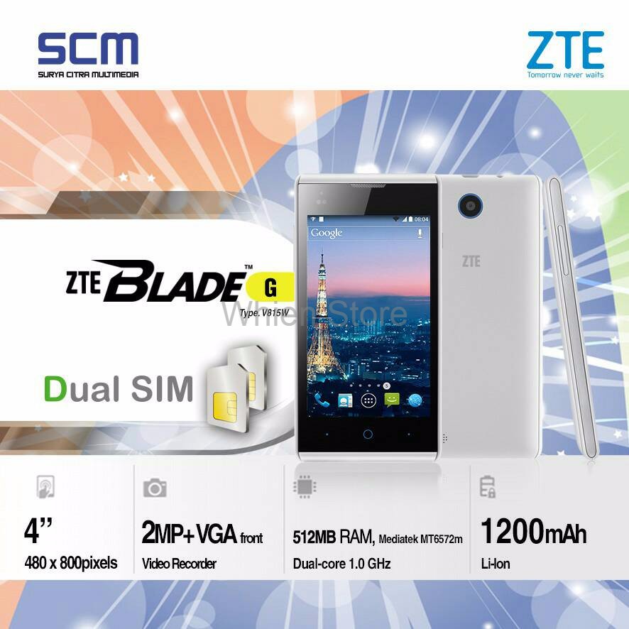Hp Zte Blade G V815w Garansi Resmi Cuci Gudang Shopee Indonesia