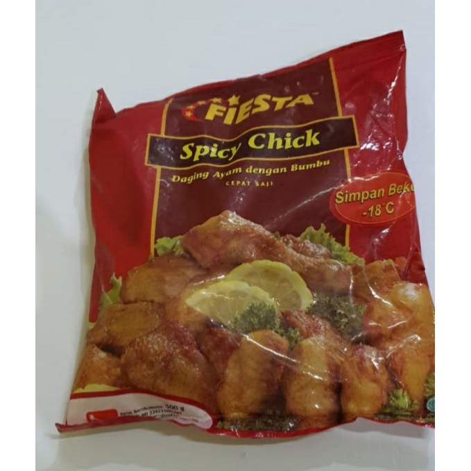 

fiesta spicy chick 500g