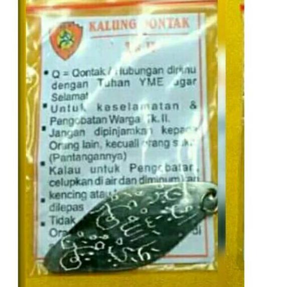 Recomended.. kalung qontak ikspi kera sakti tingkat 2