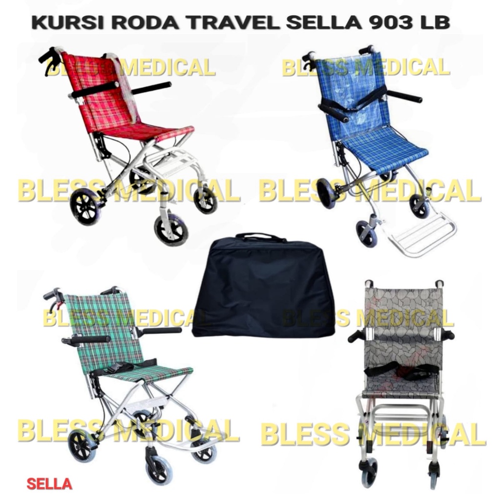 Kursi Roda Travelling SELLA KY 903 LB (KHUSUS GRAB &amp; GOJEK)