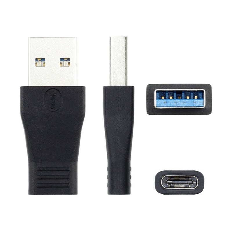 1 Pak Adaptor Otg USB 3.1 Tipe C Female Ke USB 3.0 A Male Untuk Sinkronisasi Data Dan Charging