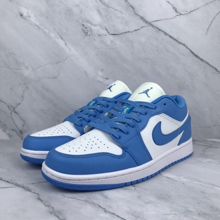 blue jordans 1 low