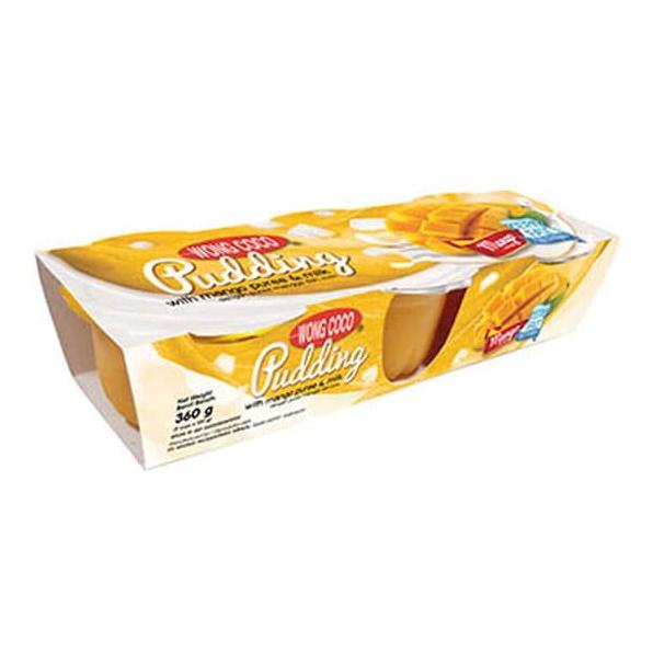 

Wong Coco Pudding rasa Mangga banded 3 cups x 16 (1karton)
