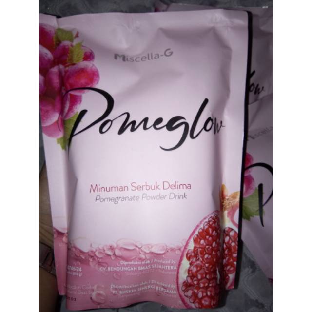 

MINUMAN KOLAGEN "POMEGLOW" BIKIN KULIT MAKIN CERAH DAN GLOWINH