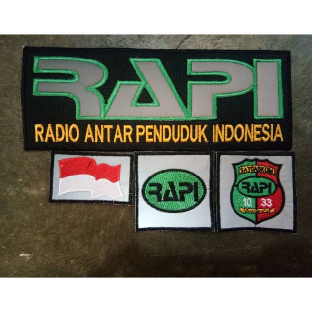 Logo bordir menyala (Rapi)