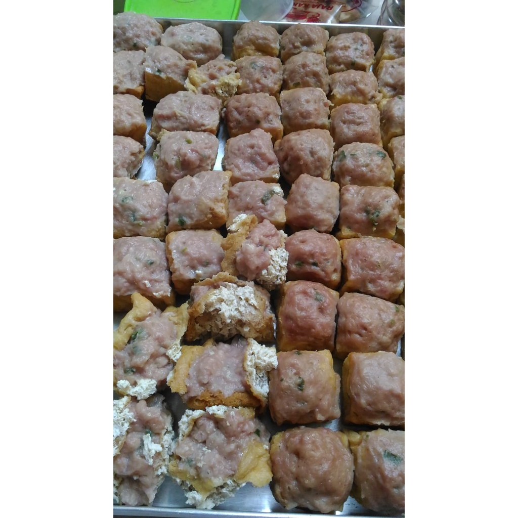 

Tahu bakso (isi 10) daging sapi biasa & tahu bakso walik/terbalik