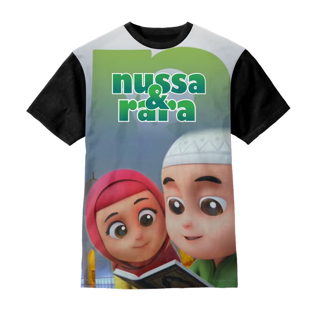 kaos Anak Nusa Rara Baju Anak Umur 1-12 Tahun - Pakaian Anak Baca AlQuran