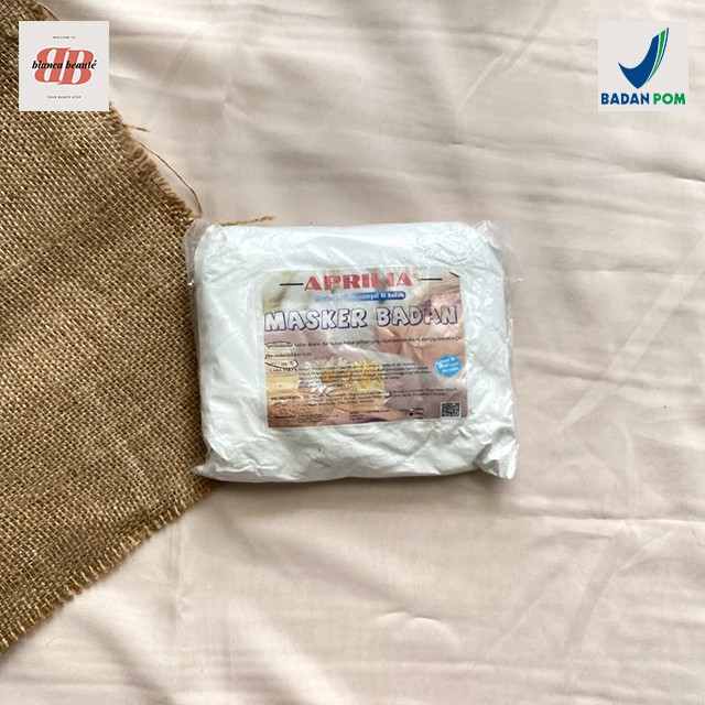 [BPOM] APRILIA Masker Badan 250gr / Masker Organik Kiloan PREMIUM