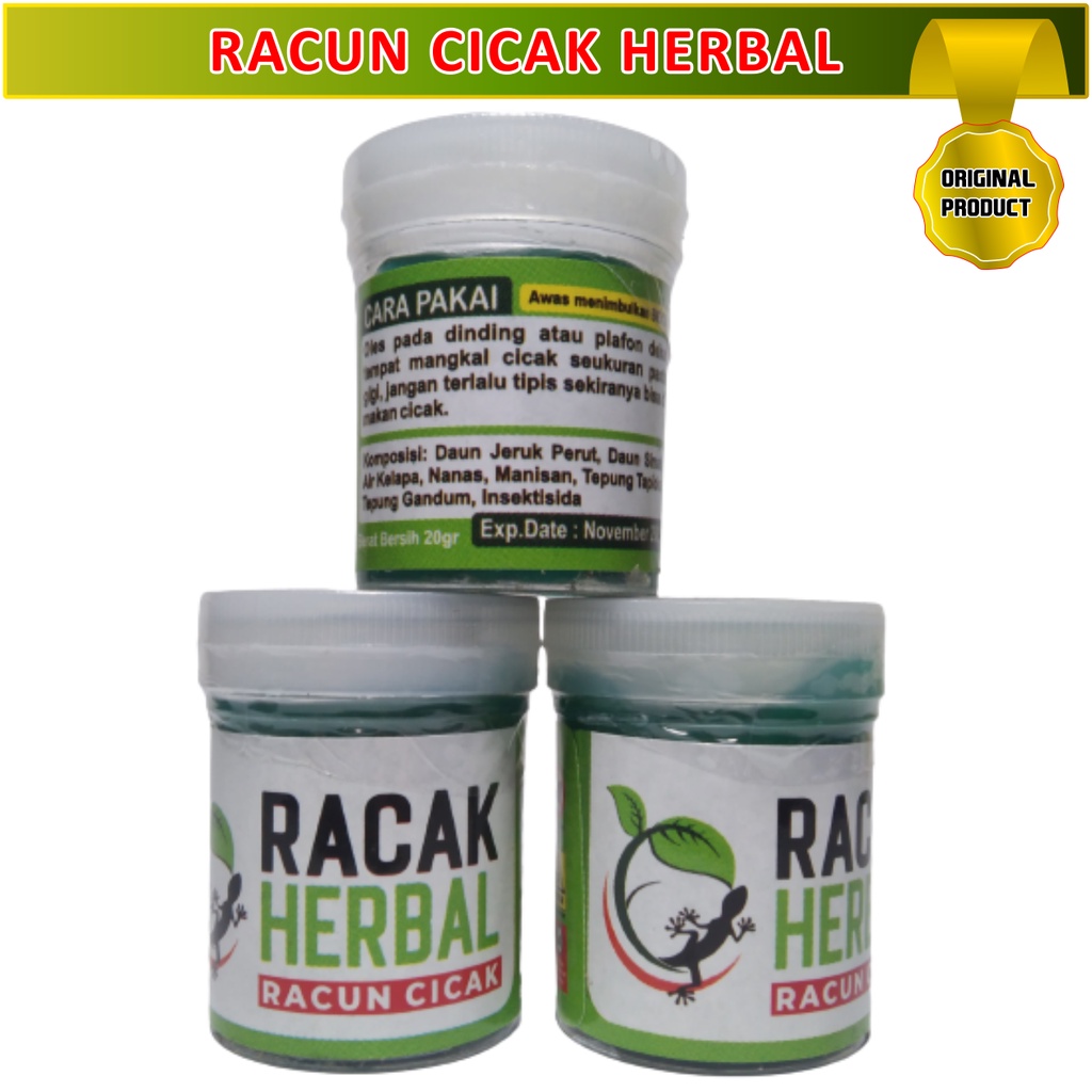 Racun Cicak Herbal RANCAK Herbal Ampuh basmi cicak