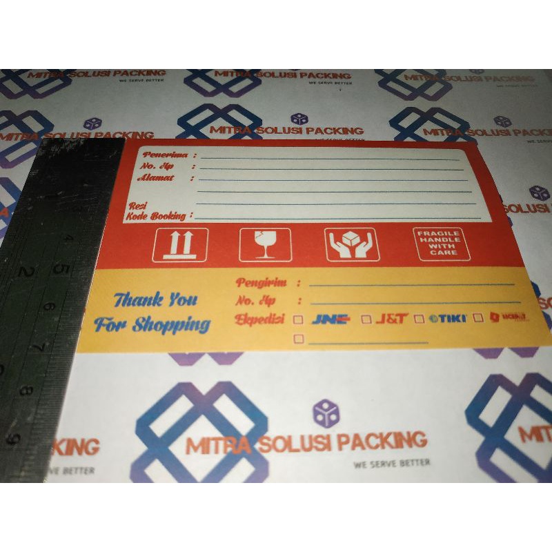 

STIKER PENGIRIMAN FRAGILE | KOP PENGIRIMAN | LABEL PENGIRIMAN