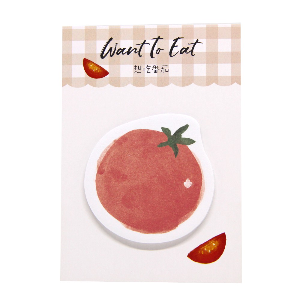 

Stick It Sticky Note Memo Tempel Gambar Lucu Imut Tomat Tomato 878