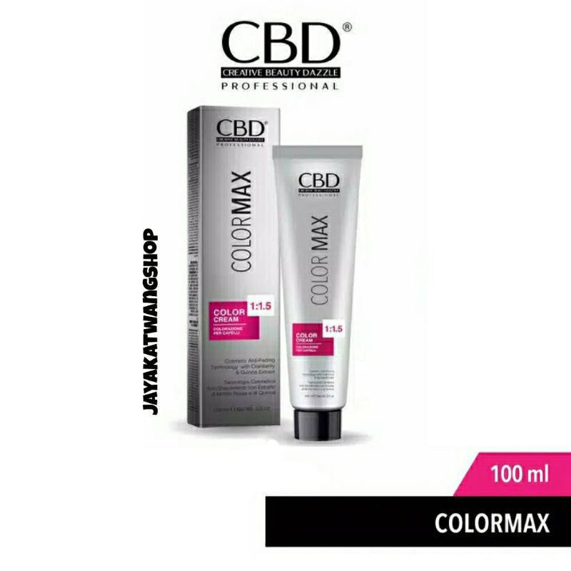 CBD COLORMAX Hair Color Cream 100 ML / Semir Cat Pewarna Rambut