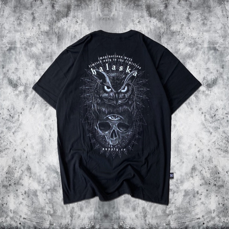 Kaos pria sablon murah hits Halaska