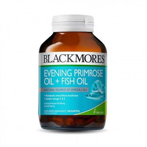 Blackmores Evening Primrose + Fish Oil (100 Kapsul)