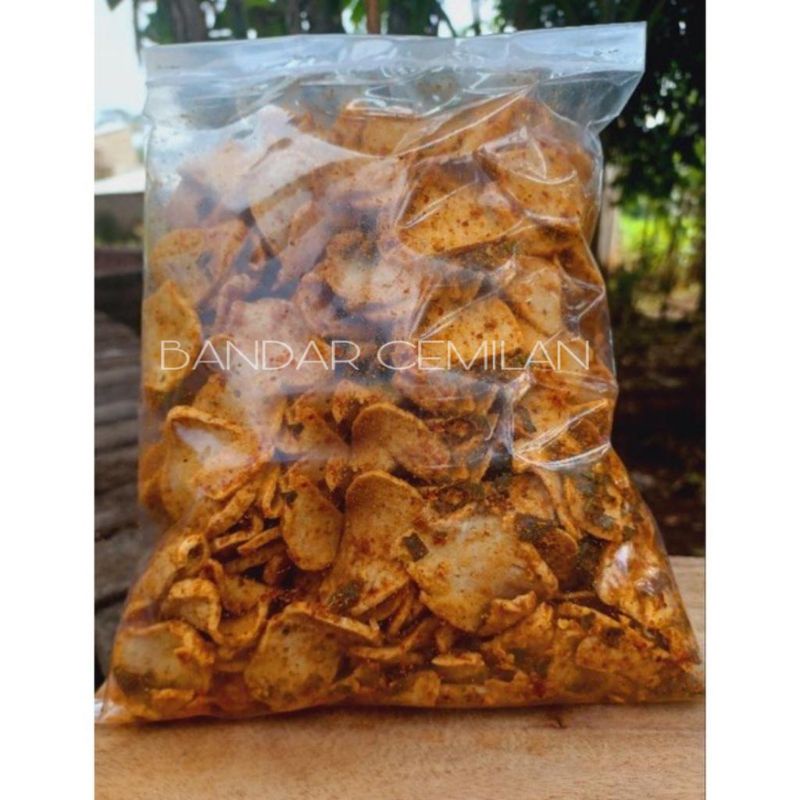 

Basreng Pedas Gurih Nikmat 500gram Asoy Geboy