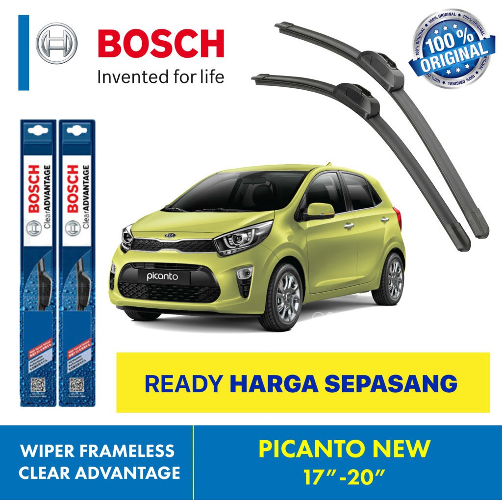 Jual Wiper Blade KIA PICANTO Bosch Frameless (17 20) Shopee Indonesia
