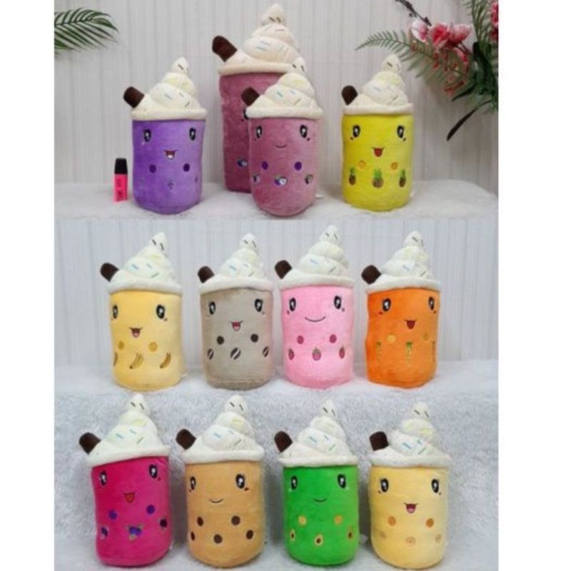 Boneka Boba Ice Cream Size 30cm/Bobeka Viral/Boneka Lucu