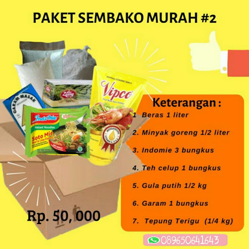 

Paket Sembako Murah