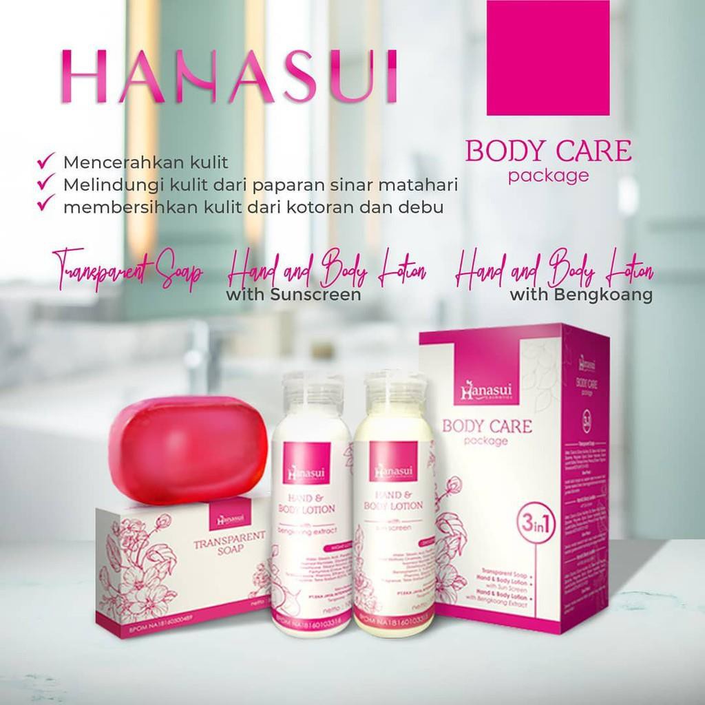 HANASUI BODY CARE 3IN1