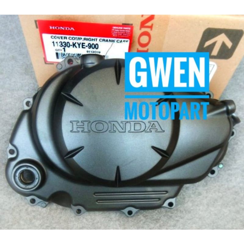 Cover Comp Crank R Crankcase Tutup Blok Kopling Bak Kanan Crankes Krangkes CRF150L CRF 150L Verza 15