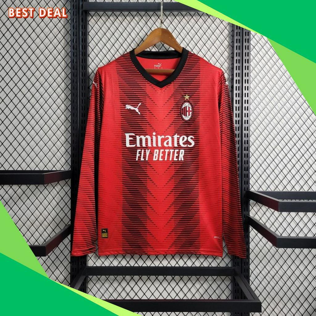 BURUAN SERBU BAJU BOLA JERSEY LS MILAANN HOME 223 224 JERSEY LENGAN PANJANG LS