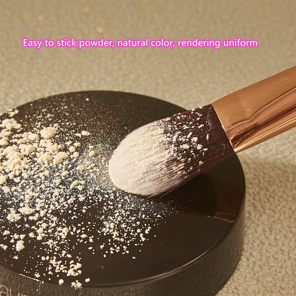 Set Brush Makeup Bahan Bulu Lembut Untuk Bedak concealer Blush Eyeshadow