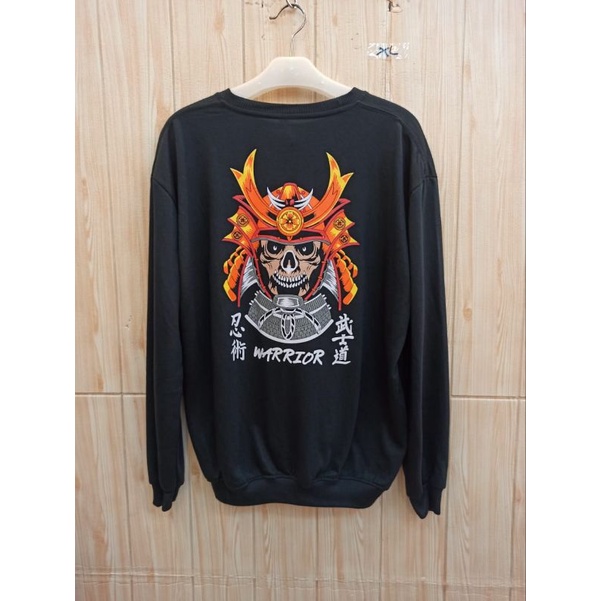 KAOS SWEATER SAMURAI JEPANG LENGAN PANJANG