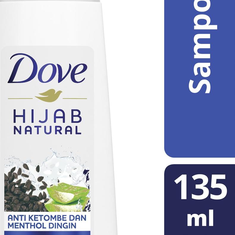Dove Shampoo Anti Ketombe Dan Gatal Menthol Habbatussauda & Aloe Vera 135Ml ➲