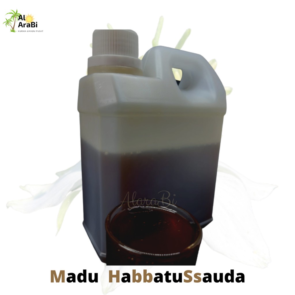 Madu Habbatussauda |Madu Jintan Hitam|blackseed honey |Madu Mesir| 1kg