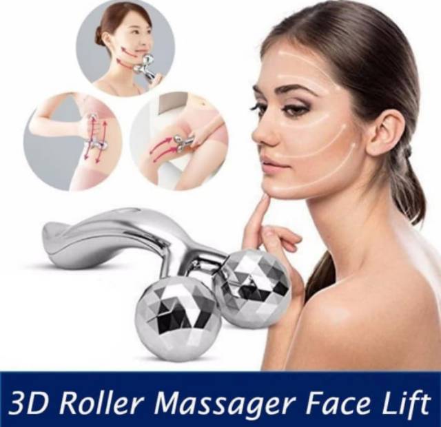 3D MASSAGER ALAT PIJAT PENGENCANG WAJAH &amp; PELANGSING TUBUH