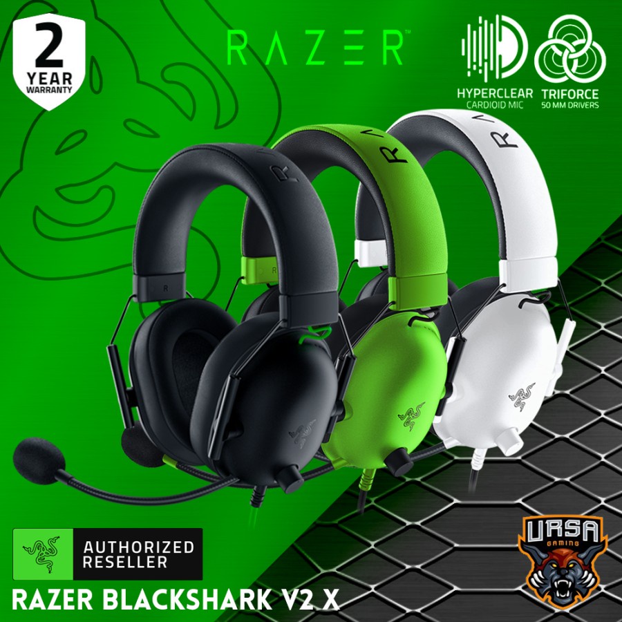 Headset Razer BlackShark V2 X / V2X - Multi-Platform Gaming Headset