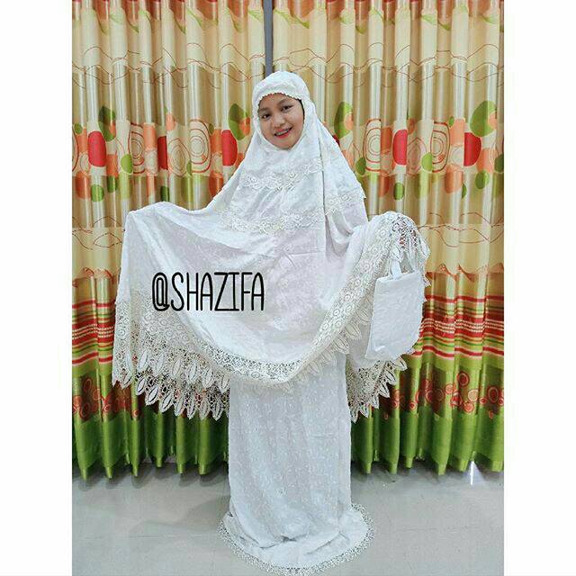 Mukena sutera premium