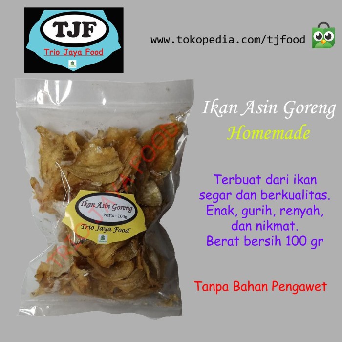 

ds201fs Ikan Asin Goreng Gurih Renyah Home Made 100G Dscscv