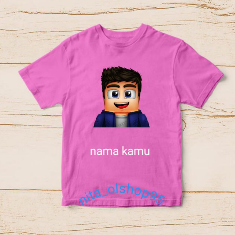 baju roblox minicraft baju anak karakter minecraf