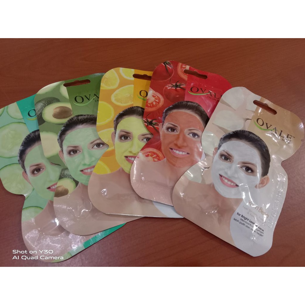 Ovale Facial Mask (Saset )15 Gr