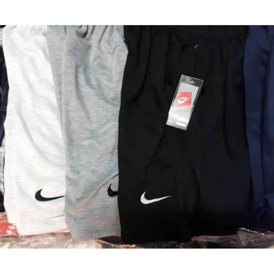 Celana Nike - Jumbo - Celana Pendek Pria / Wanita Dewasa Kolor Santai Polos Kaos Baby Terry Bordir