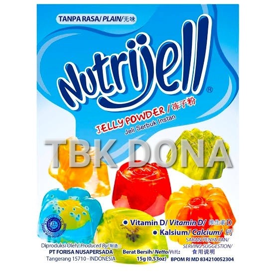 

Ht62D Nutrijell Jelly Powder (Plain) 15G Ht5Hh