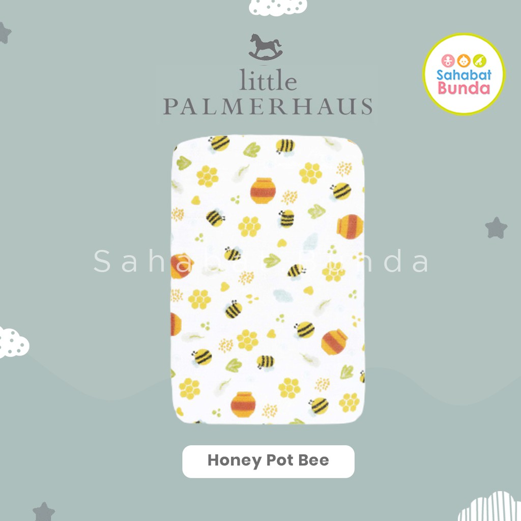 LITTLE PALMERHAUS Handuk Bayi Anak Tottori Premium Baby Towel NEW COLOR-Honey Pot Bee